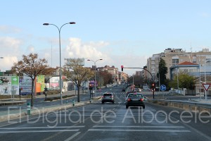 Avenida del Polígono Campollano de Albacete (Foto - Pilar Felipe)