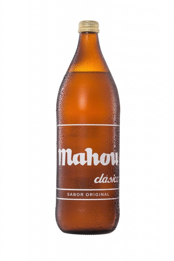 Mahou relanzará su envase de la botella de un litro de los años 70