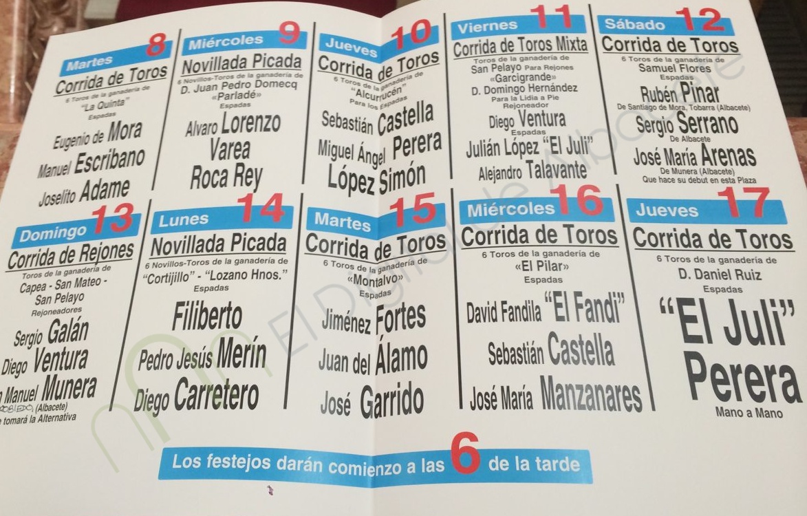 carteles feria albacete