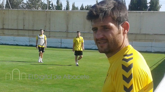 javi paredes albacete balompie entrenamiento