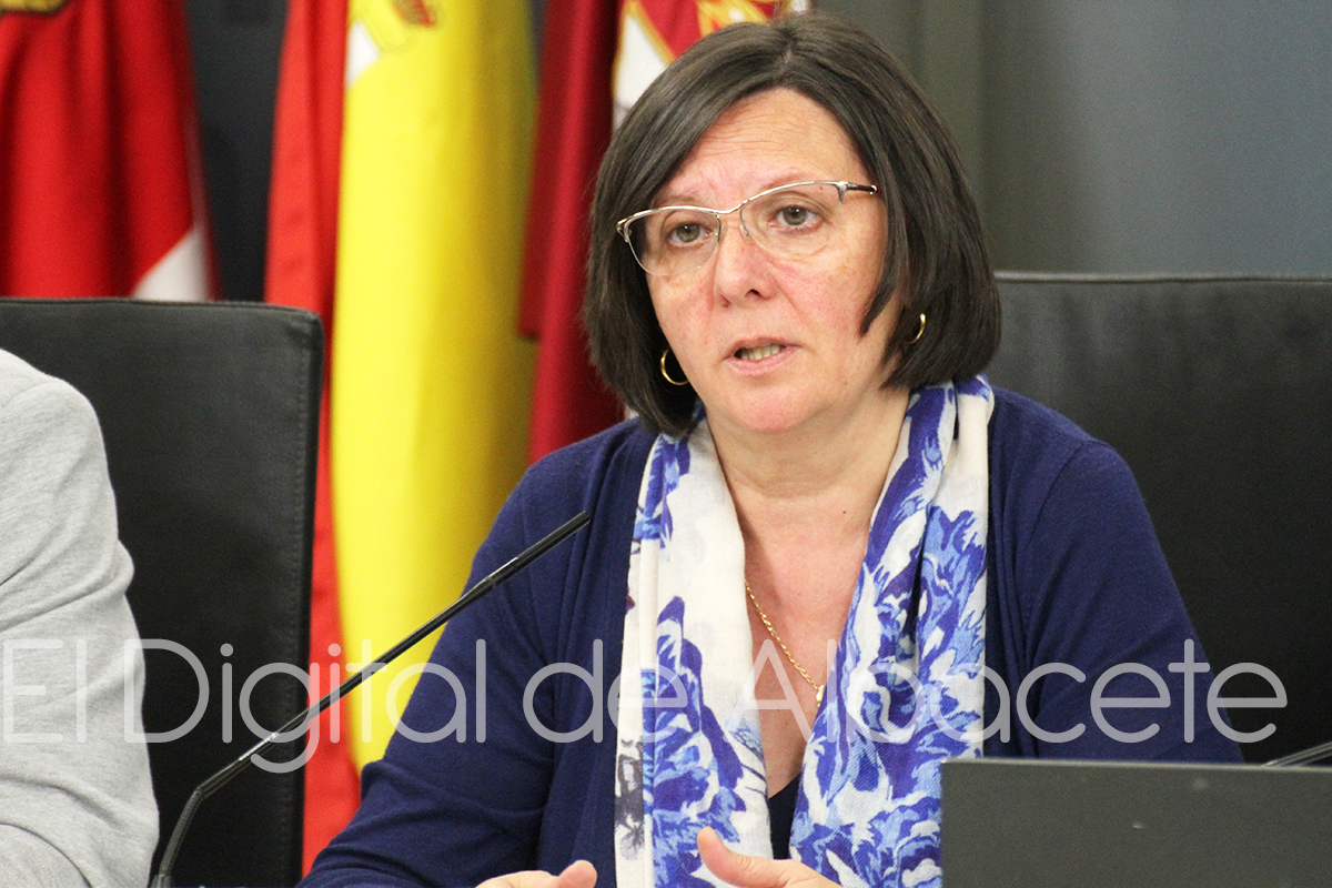 Victoria Delicado, portavoz de Ganemos en el Ayuntamiento de Albacete