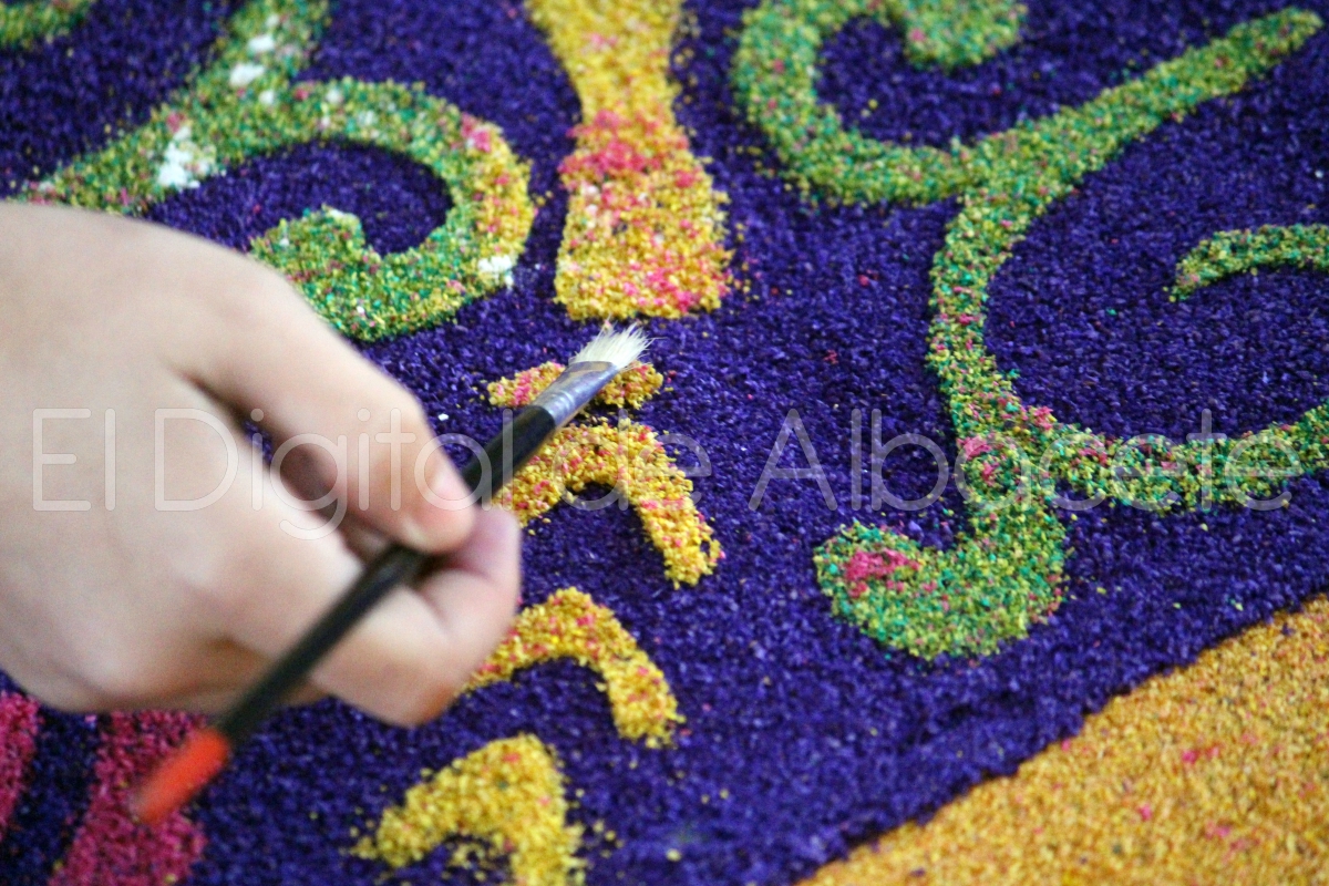 Alfombras de Serrin Elche de la Sierra Albacete  2016  03