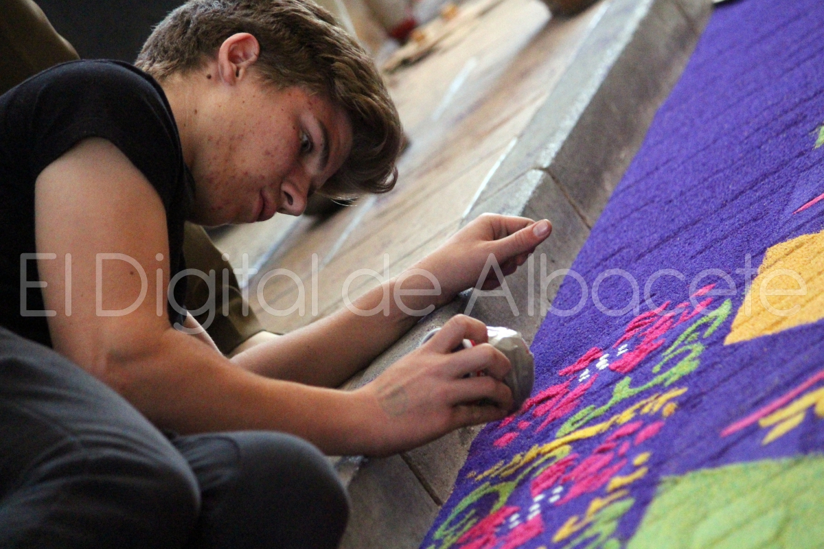 Alfombras de Serrin Elche de la Sierra Albacete  2016  04