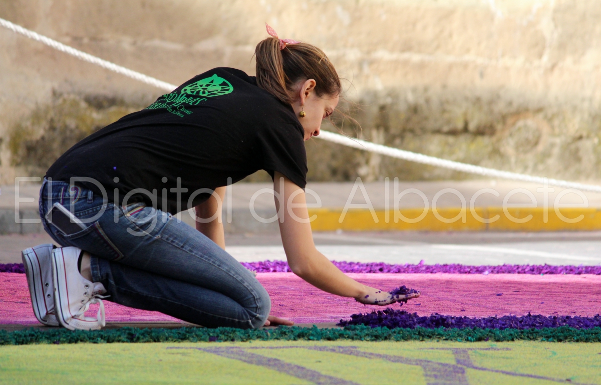 Alfombras de Serrin Elche de la Sierra Albacete  2016  42