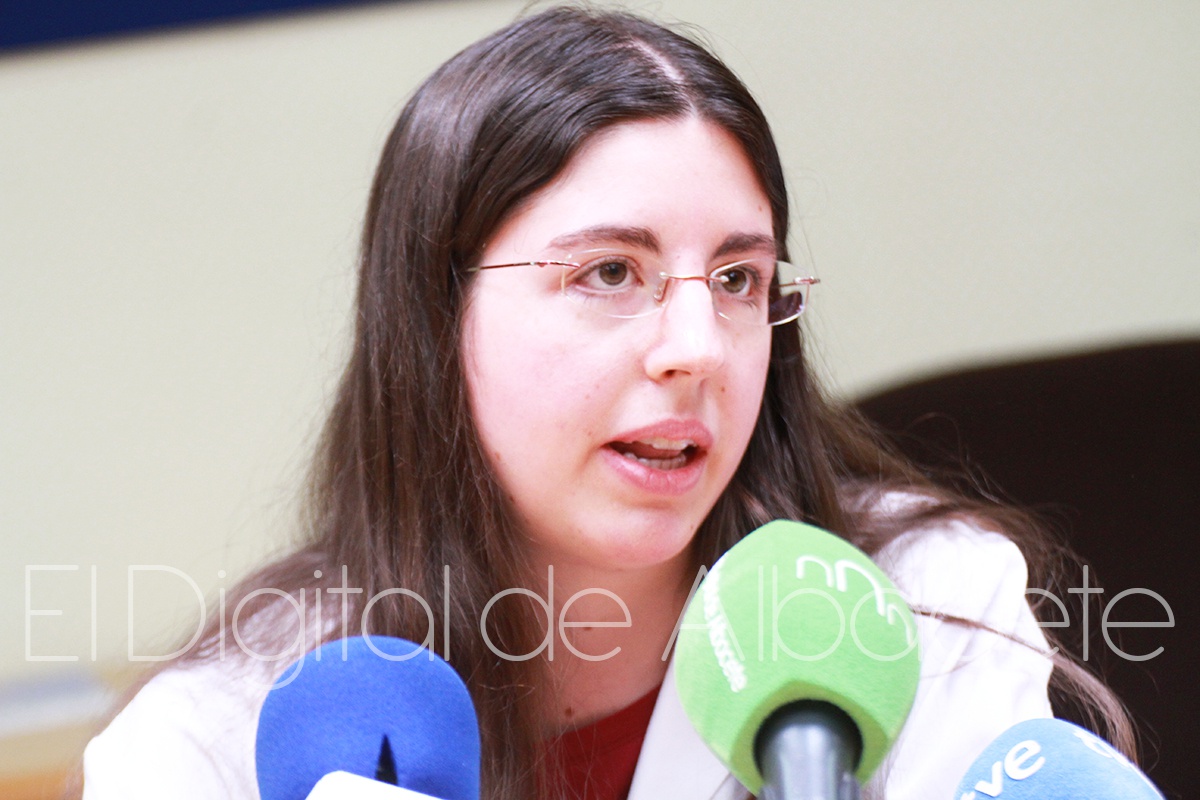 Mª Carmen García, residente en su segundo año