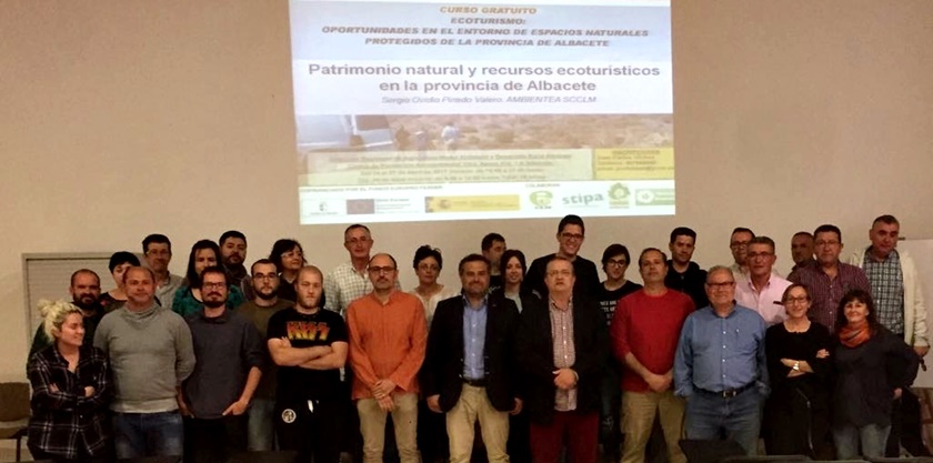 CLAUSURA DEL CURSO SOBRE ECOTURISMO EN EL CENTRO DE FORMACIÓN AGRARIA DE ALBACETE