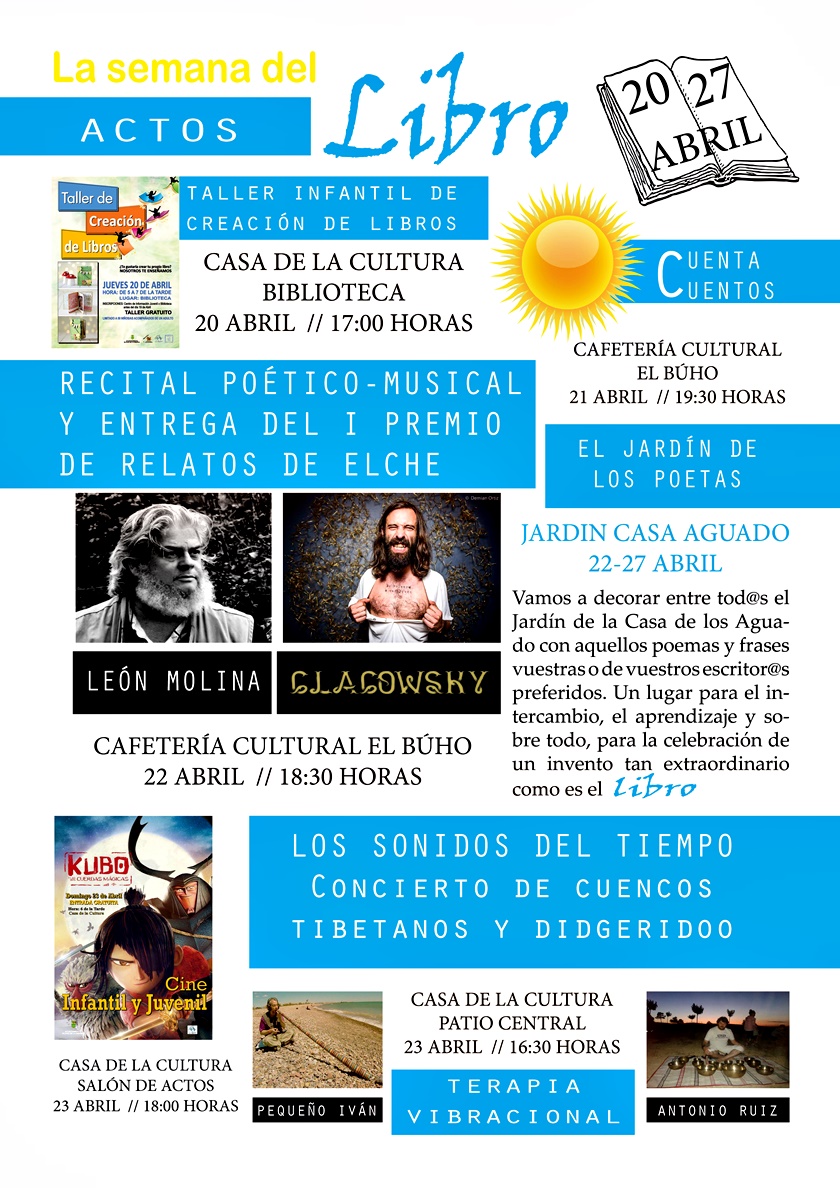PROGRAMACION SEMANA DEL LIBRO
