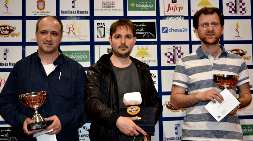 Pódium de ganadores