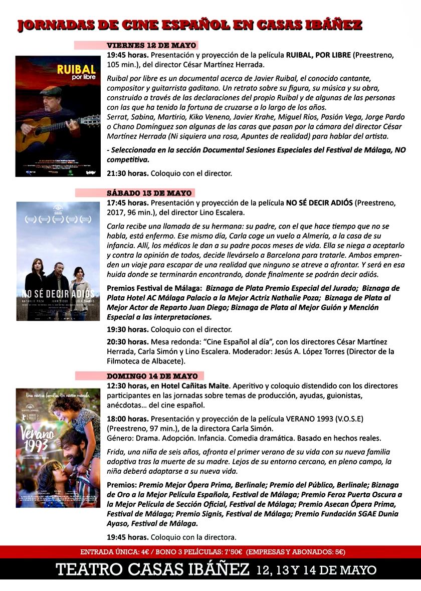 Cartel Cine PROGRAMA