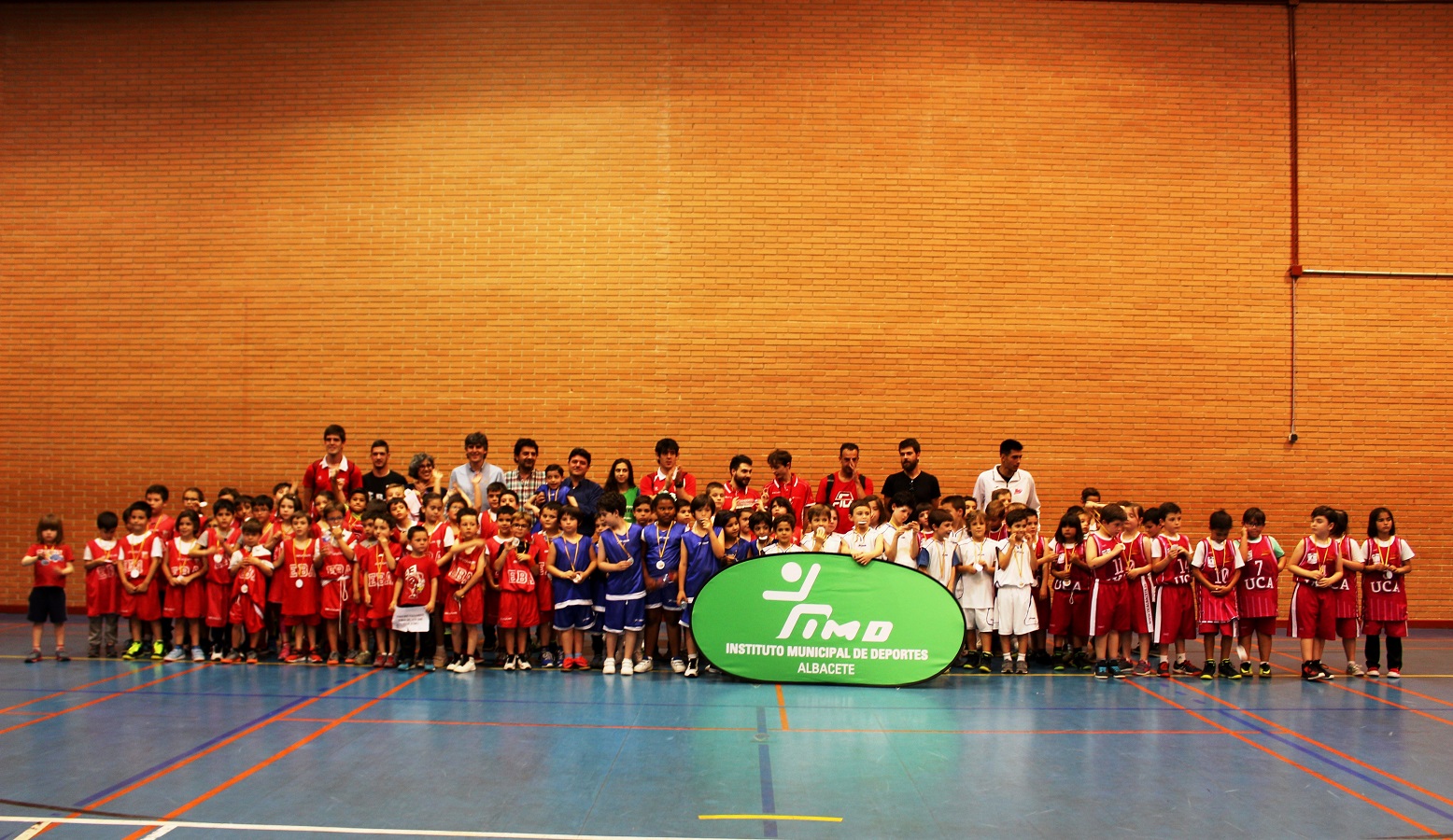 Foto.Clausura juegos deportivos municipales prebenjamines baloncesto (2)