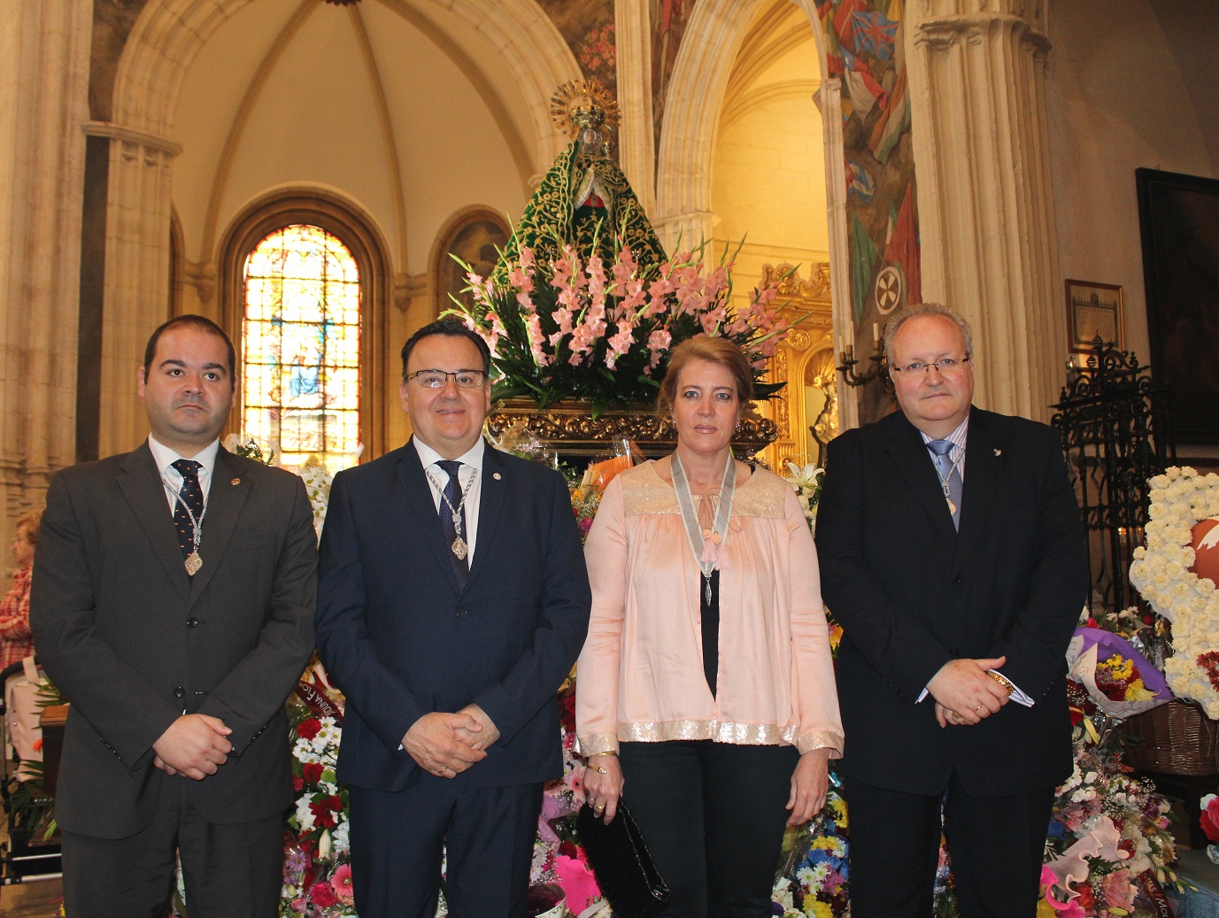 Foto.Misa en honor a la Virgen de Los Llanos con motivo del LXI aniversario de su Coronación (2)