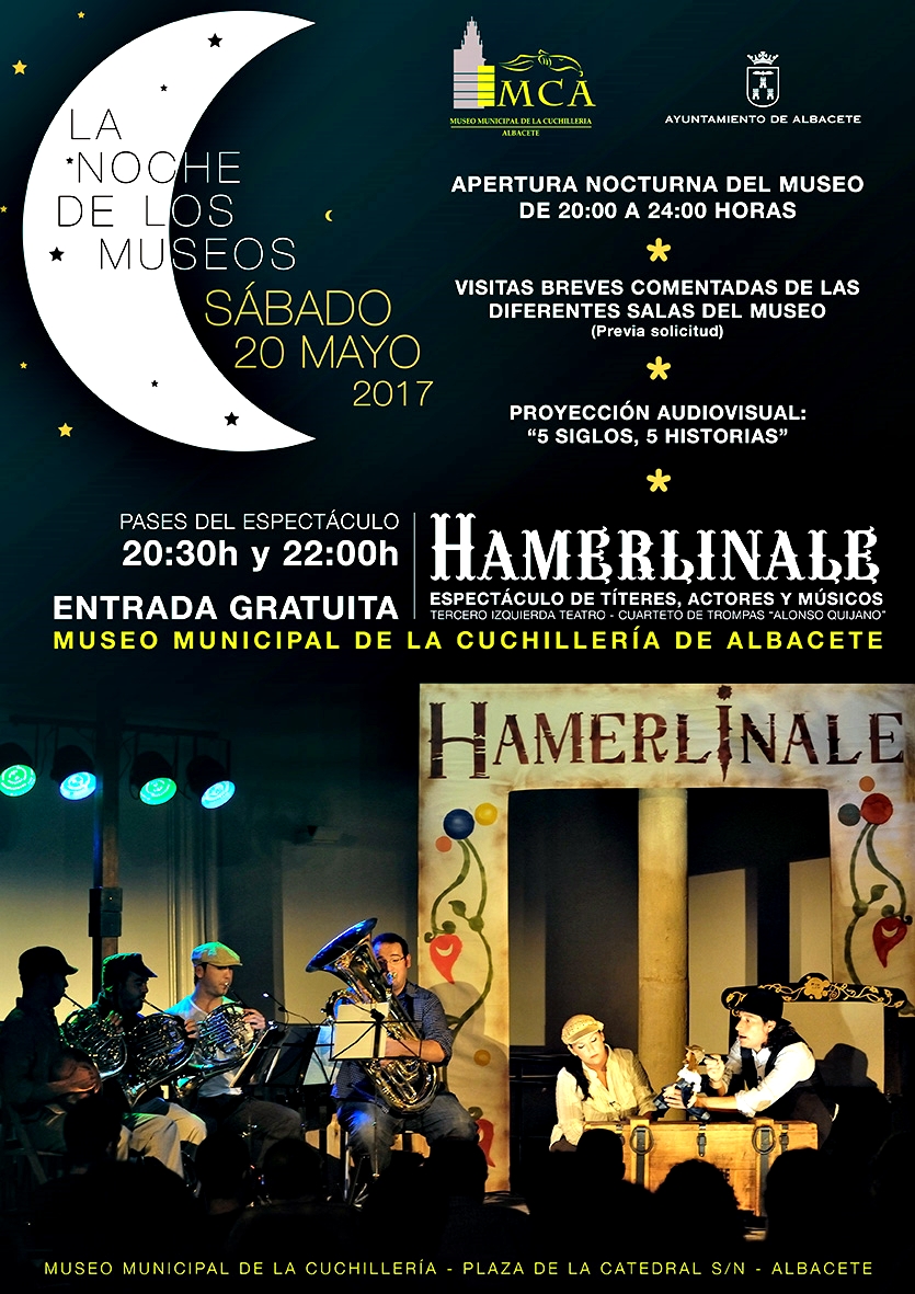 NOCHE DE LOS MUSEOS. 20 de mayo