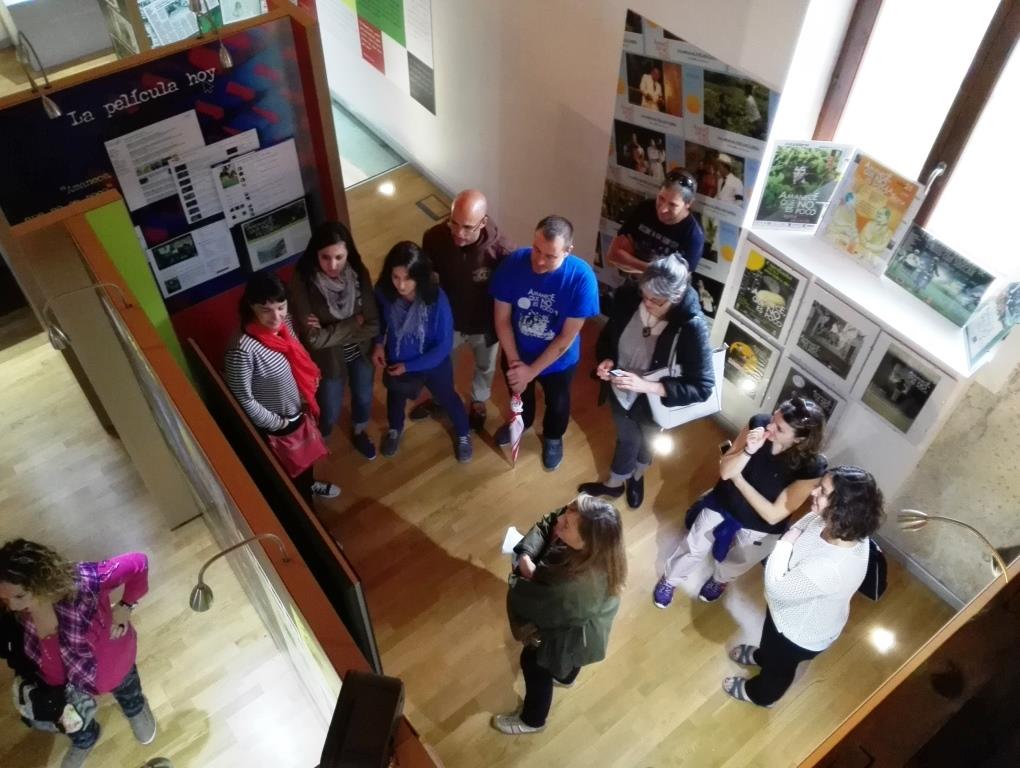 Visita del centro de Interpretación en Ayna durante la ultima quedada.