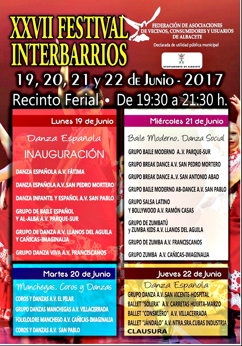 cartel festival interbarrios
