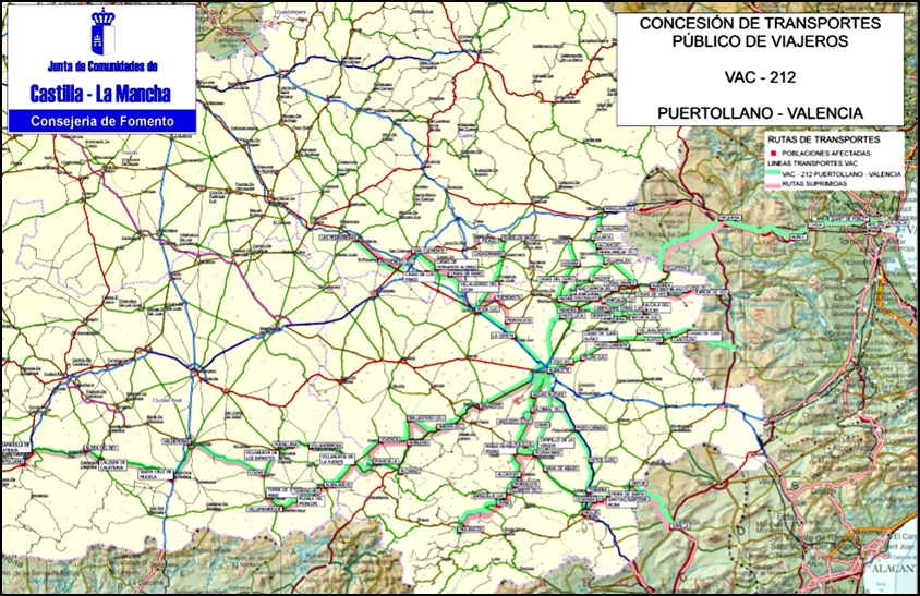 mapa propuesta buses