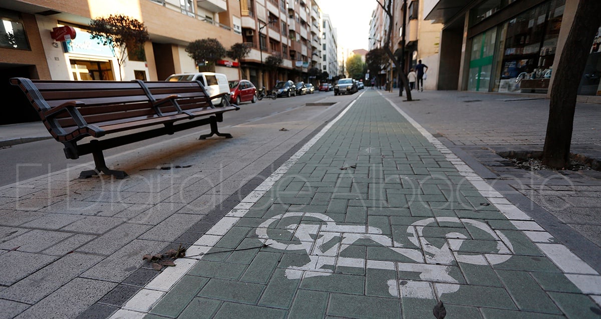 Carril bici en Albacete