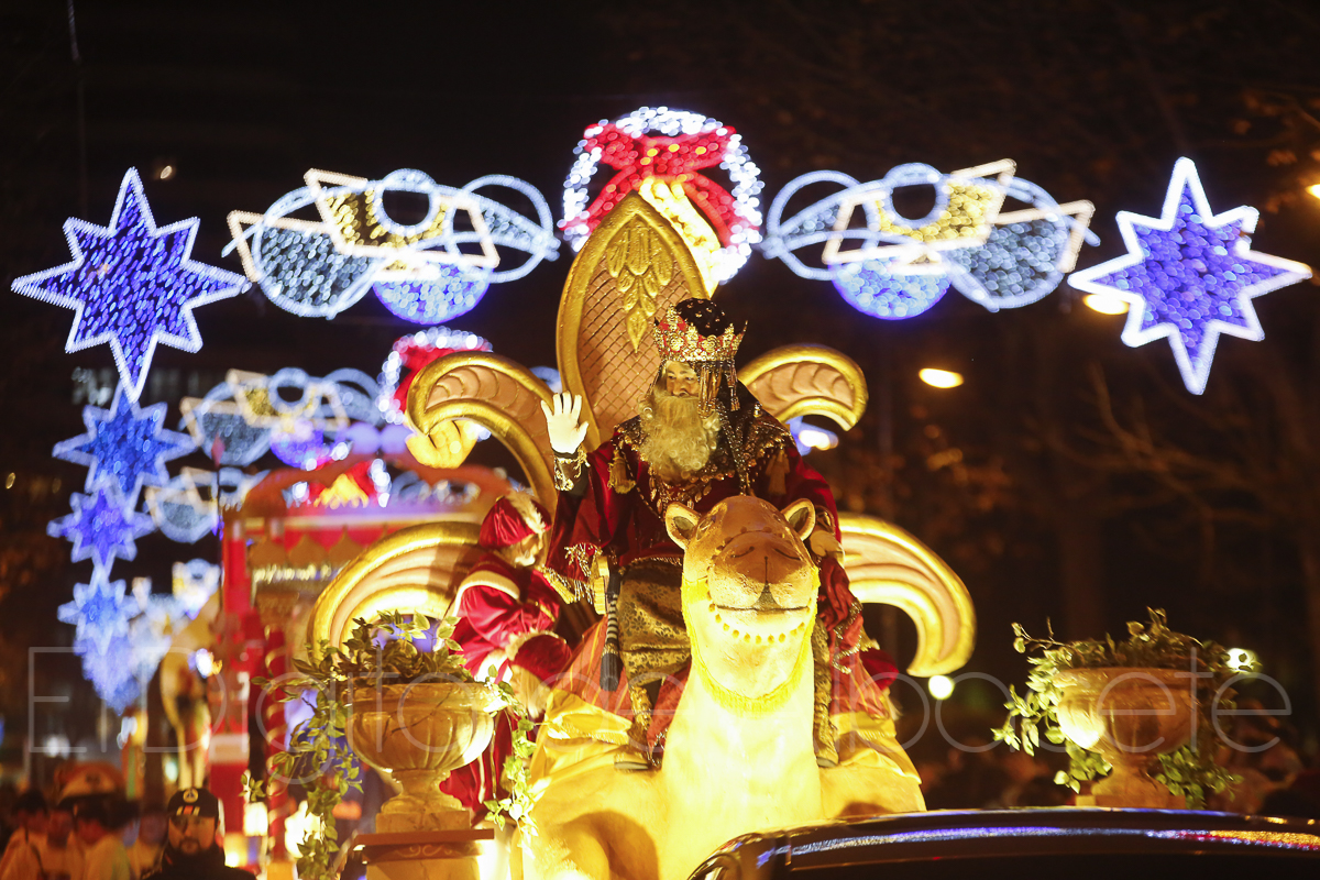 Cabalgata de los Reyes Magos en Albacete