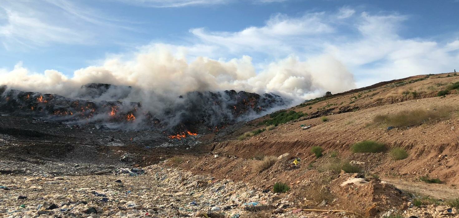 incendio vertedero