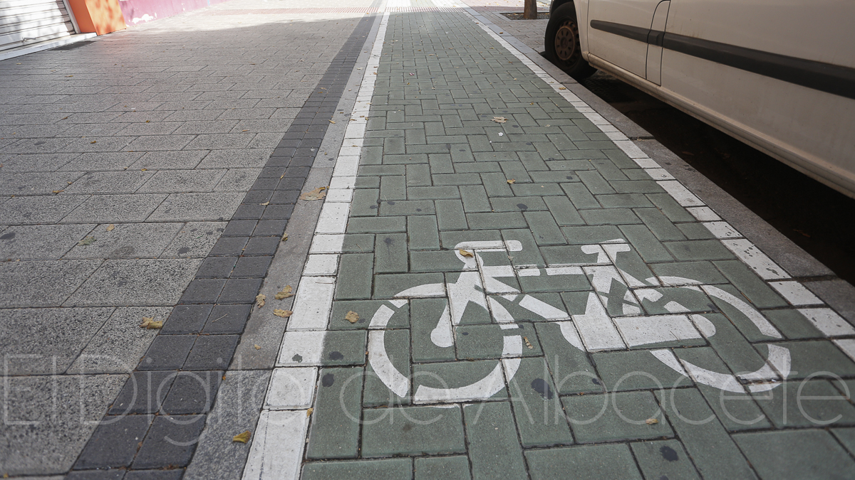 Carril bici en Albacete