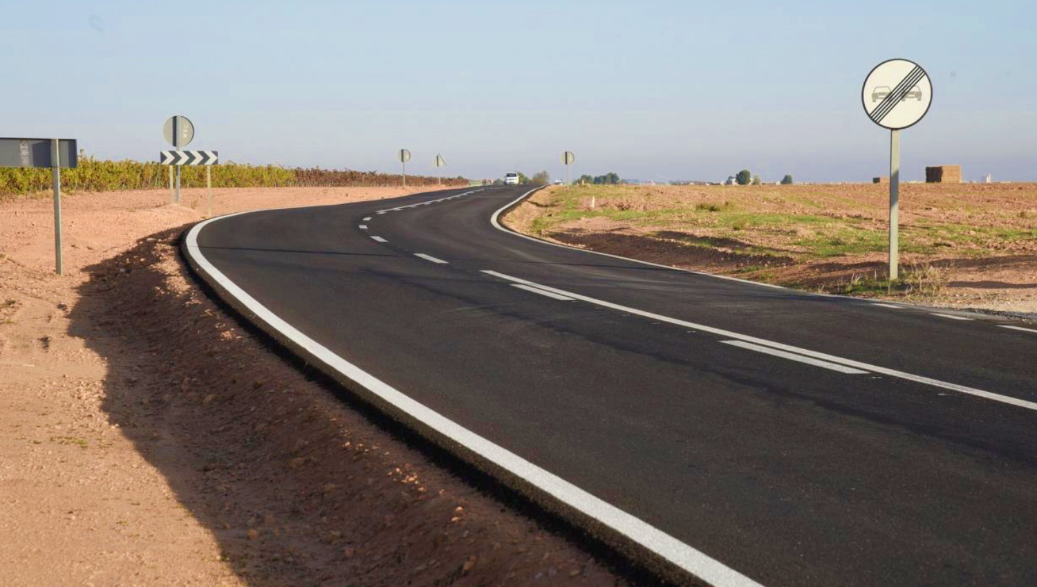 Foto de archivo de una carretera