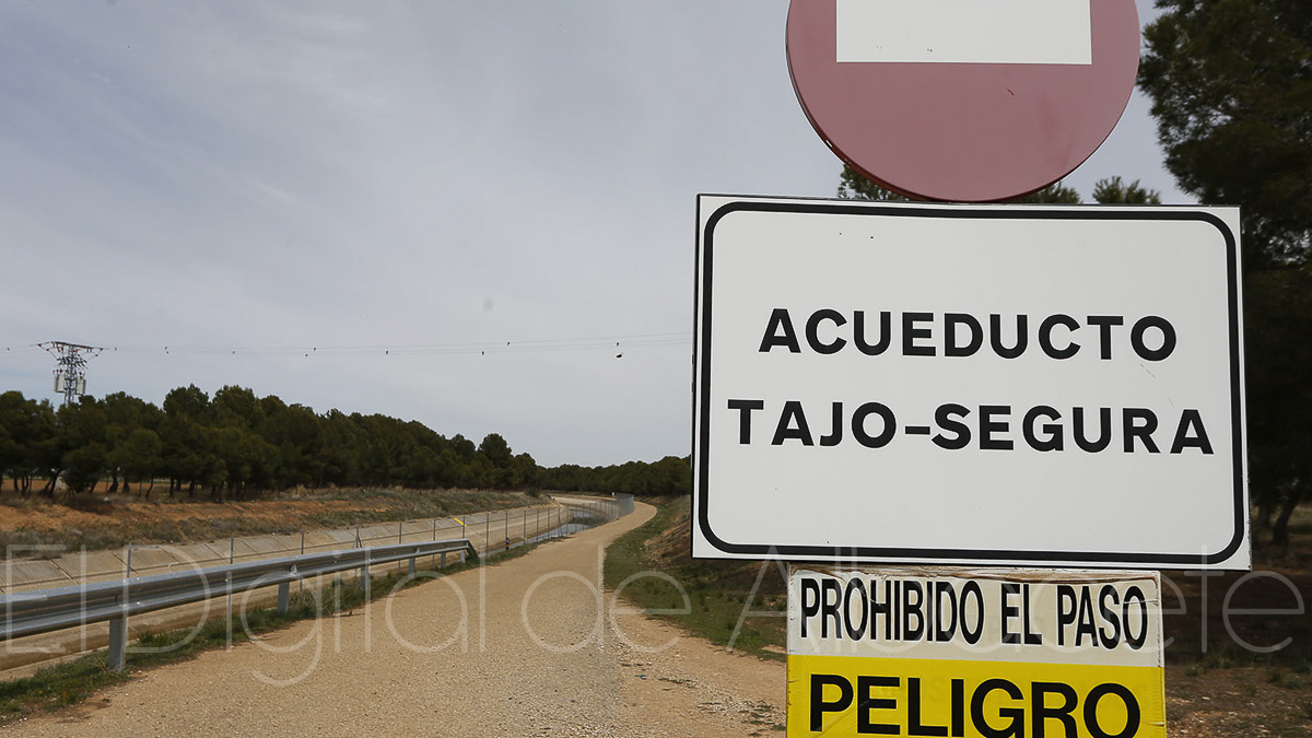 Trasvase Tajo-Segura a su paso por Albacete