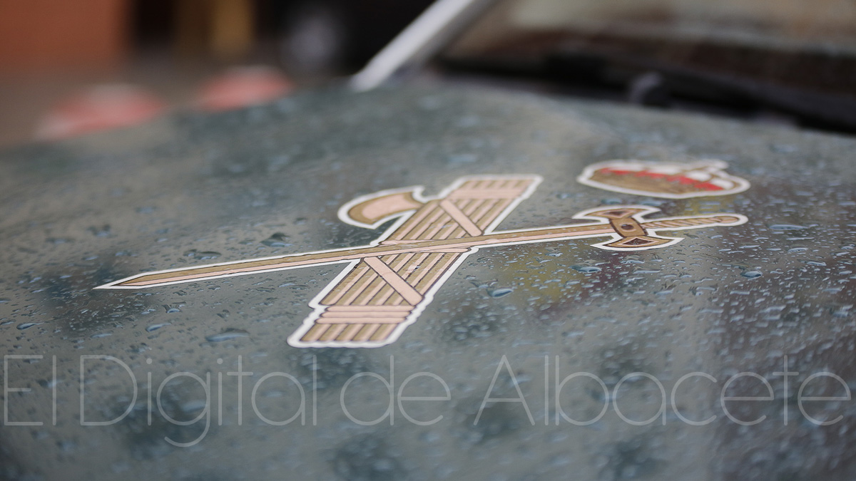 Coche de la Guardia Civil. Foto de archivo