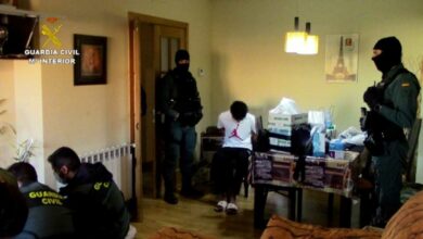 castilla la mancha banda latina detenido