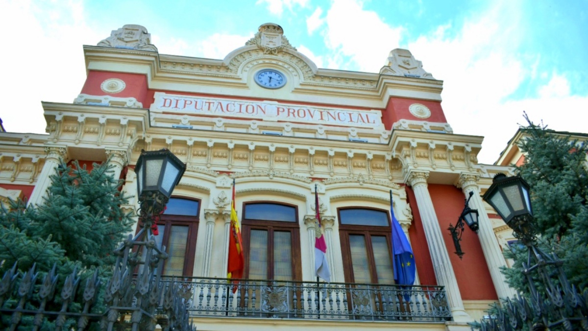 Fachada de la Diputación de Albacete