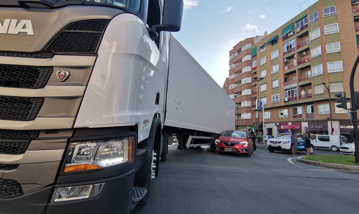 Accidente en la Circunvalación de Albacete
