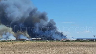 incendio paja albacete