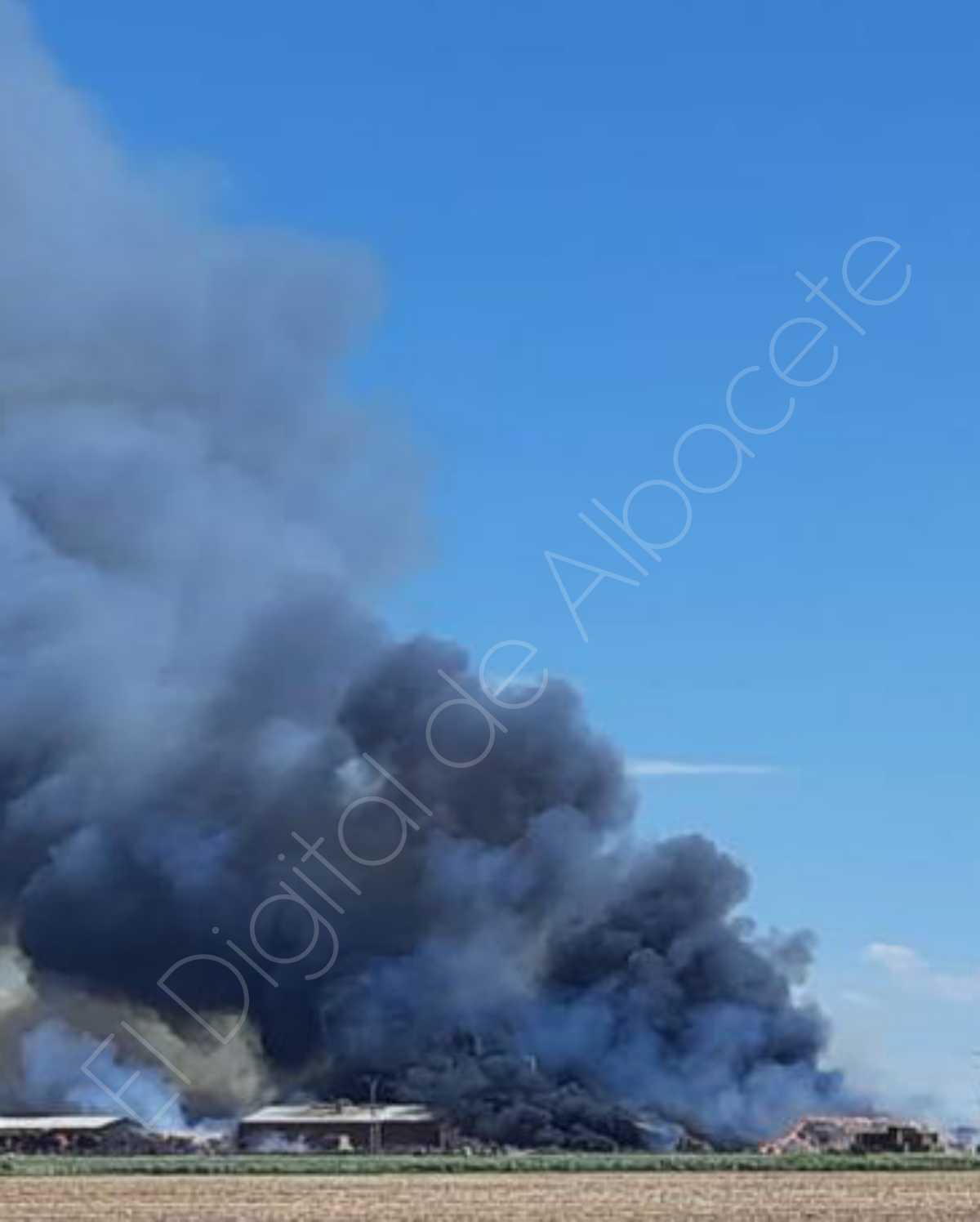 incendio paja albacete