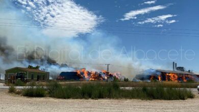 importantes daños incendio naves albacete