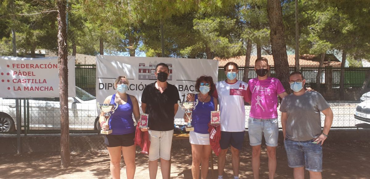 El ‘I Circuito Provincial de Torneos de Verano de Pádel’ de la Diputación de Albacete alcanza su ecuador en Cenizate