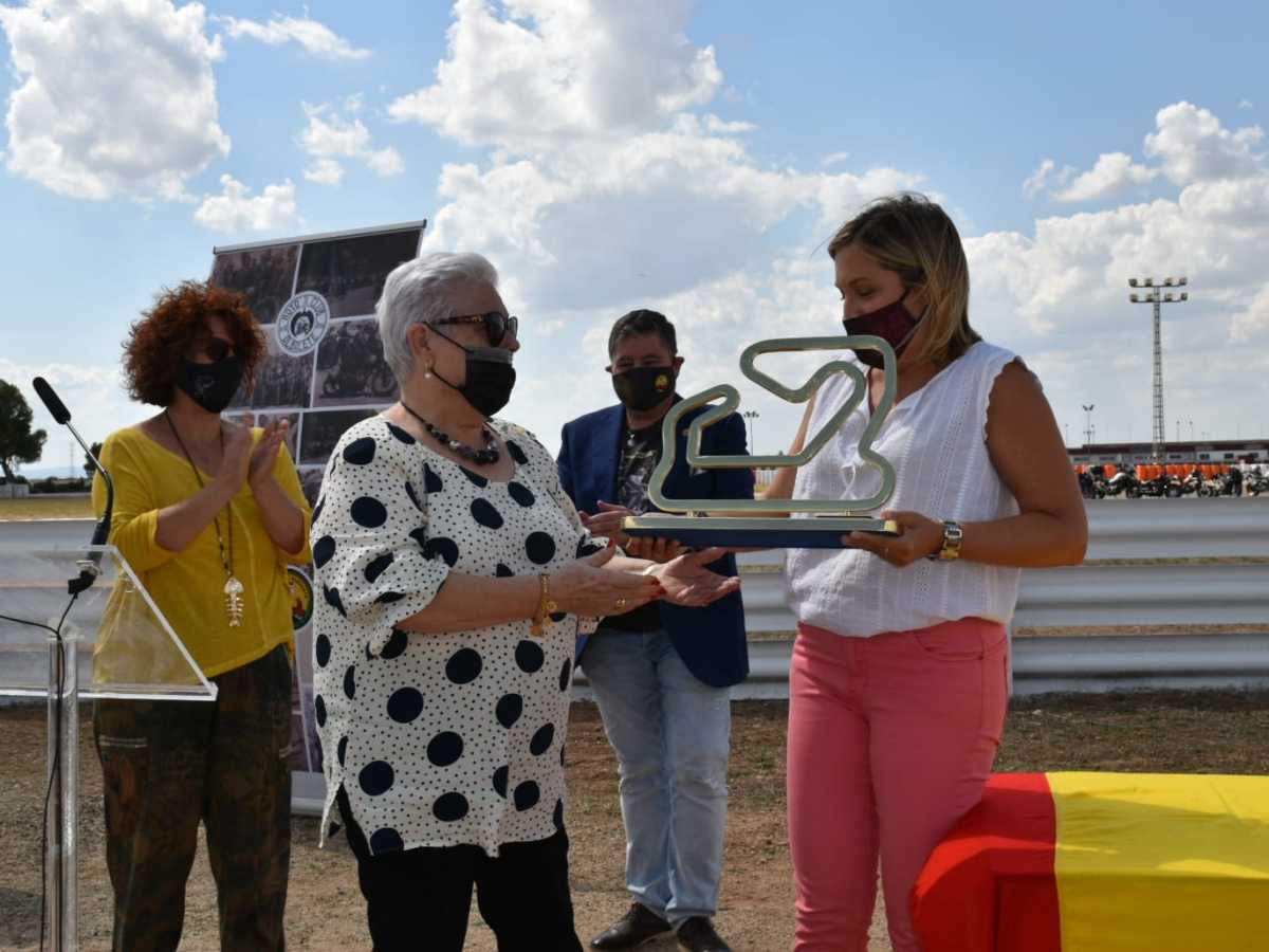 El piloto albaceteño Román Muñoz ya cuenta con una curva con su nombre en el Circuito de Velocidad de Albacete