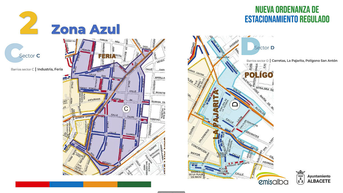 Horario zona verde albacete