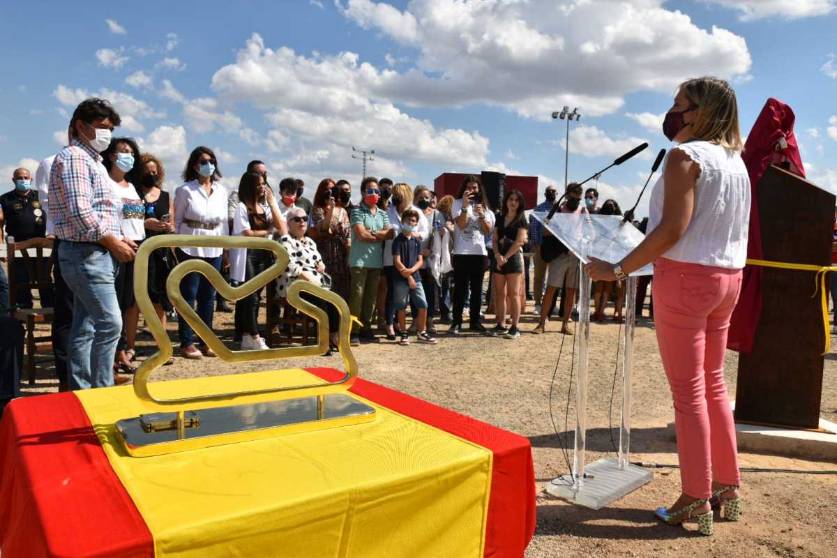 El piloto albaceteño Román Muñoz ya cuenta con una curva con su nombre en el Circuito de Velocidad de Albacete