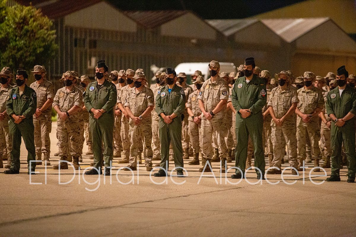 Militares de la Base de Albacete a su regreso de Lituania / Imagen de archivo