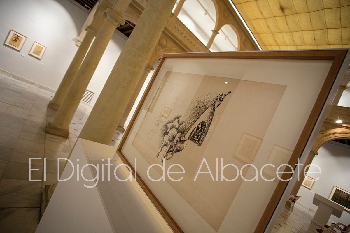 Una exposición única de Benjamín Palencia llena el corazón de Albacete