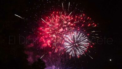 Música y fuegos artificiales para terminar esta rara Feria de Albacete 2021