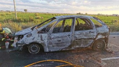 INCENDIO VEHÍCULO ALBACETE