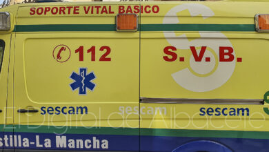 Una ambulancia del SESCAM