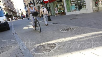 Ciclista en Albacete / Imagen de archivo