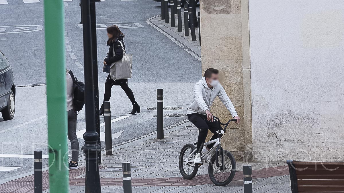 Ciclista en Albacete / Imagen de archivo