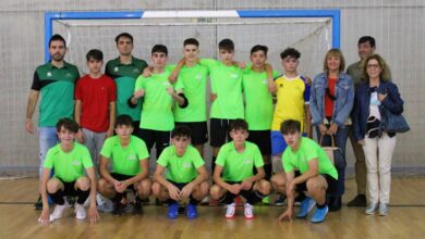 Uno de los equipos de la Asociación Vecinal Villacerrada