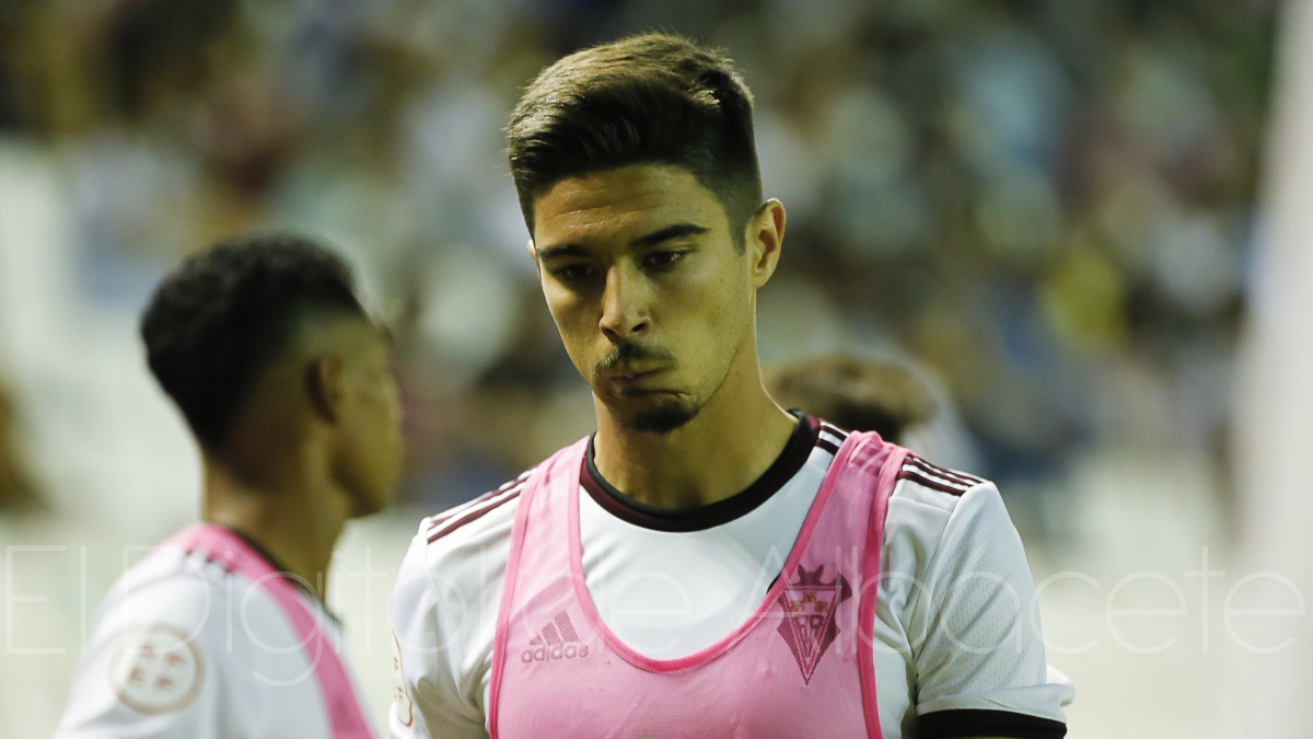 Javi Jiménez, jugador del Albacete