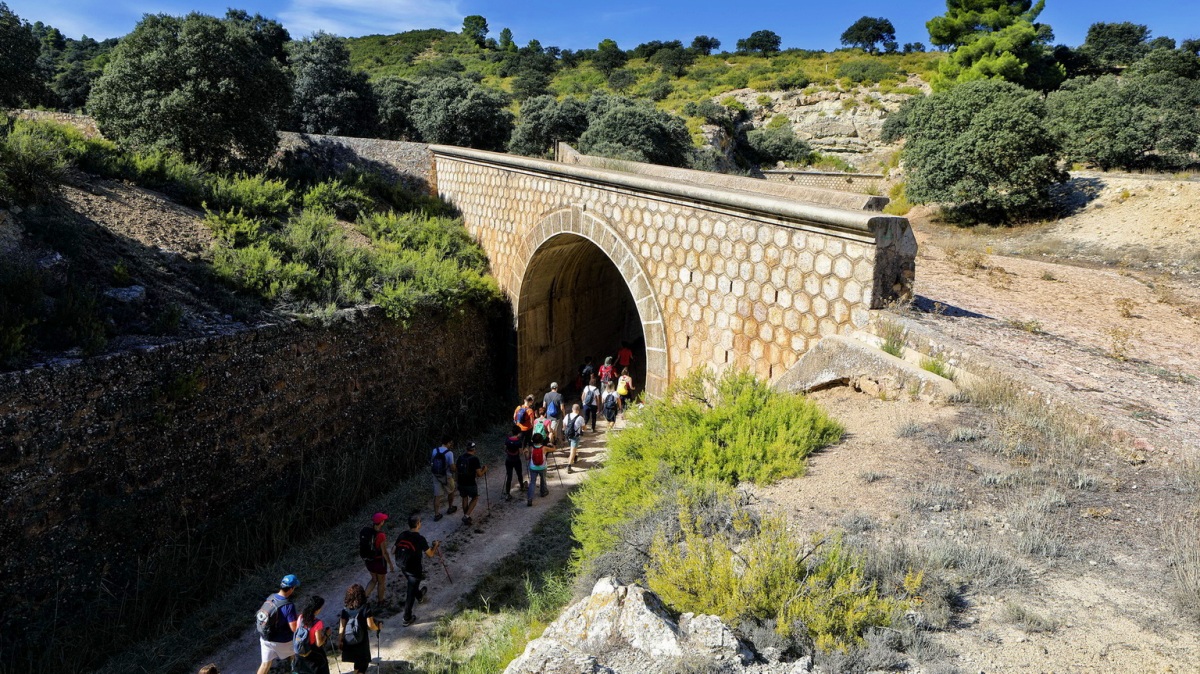 Un momento de la ruta