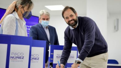 Núñez recibe un “apoyo masivo” a su candidatura con más de 8.000 avales “desde todos los puntos de la región”