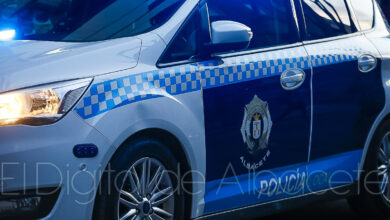 Un vehículo de la Policía Local de Albacete