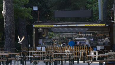Instalación provisional en el Parque Abelardo Sánchez de Albacete / Imagen de archivo
