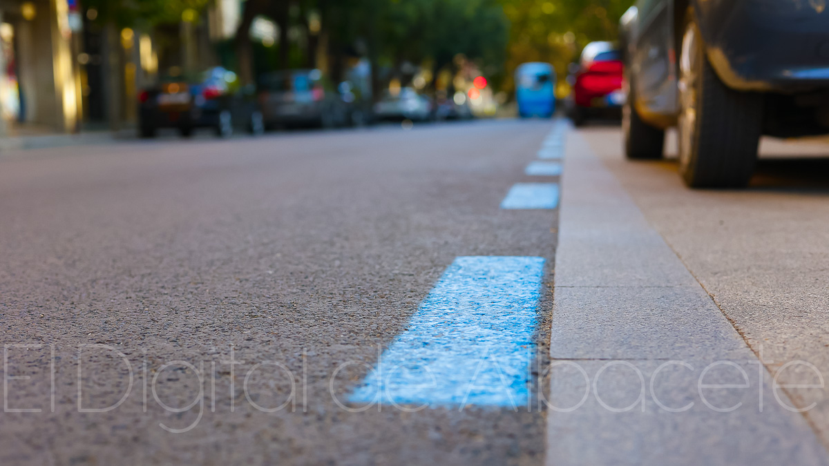 Zona azul en Albacete